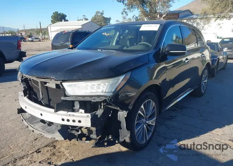 2017 Acura Mdx Technology Package из США, поврежденный, VIN 5FRYD3H56HB012643